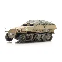 SdKfz 251 1 Ausf D Eisenbahntransport - Artitec 6870530 - HO 1/87