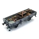 Cargaison : ferraille pour wagon de sable, prêt à l'emploi - Artitec 28.124 - HO 1/87