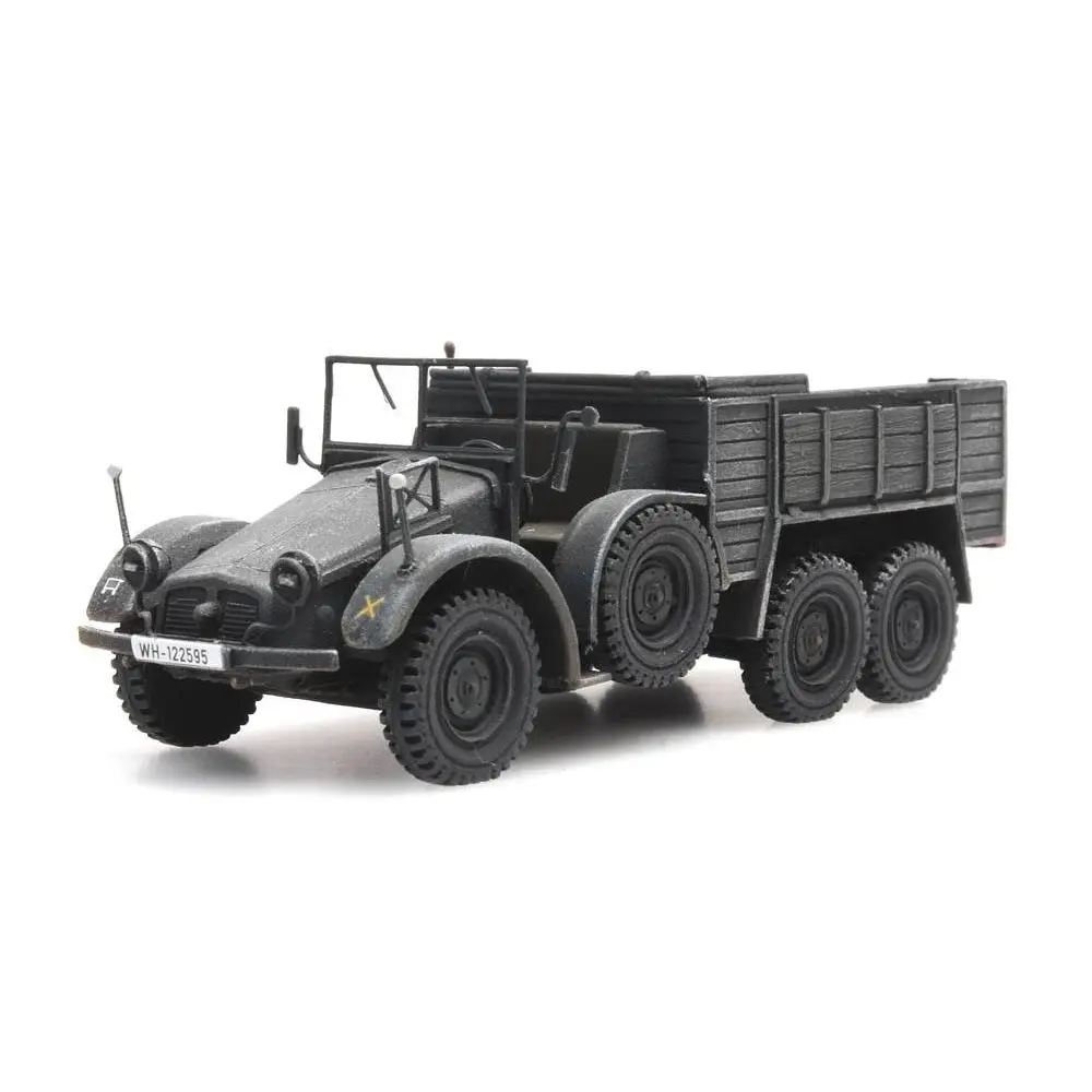 Camion Krupp-Protze, gris, prêt à l'emploi - Artitec 387.380 - HO 1/87
