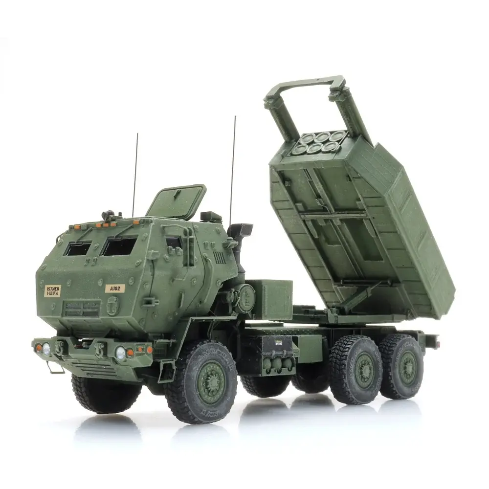Cabine blindée M142 HIMARS, armée américaine/Ukraine en kit - Artitec 1870193 - HO 1/87