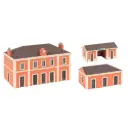 Ensemble de la gare de Reichenweier - Faller 110147 - HO 1/87