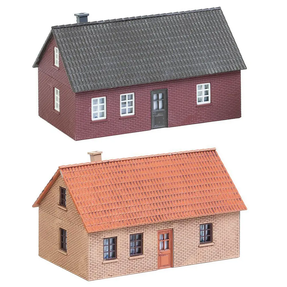 2 Maisons en briques - Faller 130507 - HO 1/87