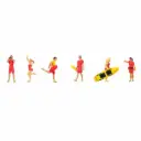 6 sauveteurs - Faller 151724 - HO 1/87