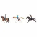 Chevaux et cavaliers - Faller 151746 - HO 1/87