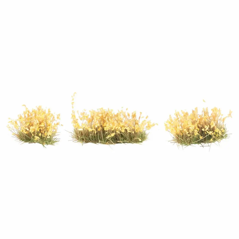 Touffes de fleurs jaunes - Faller 171383 - Échelle universelle