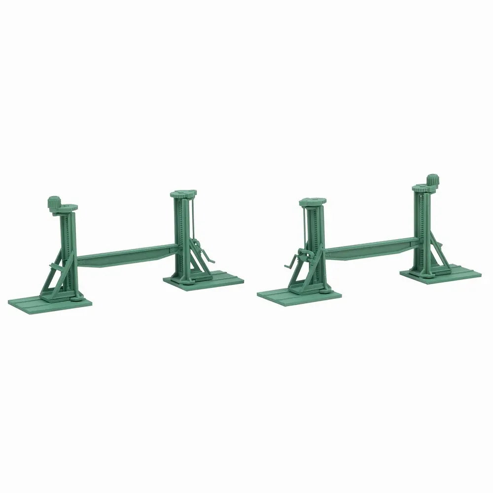 2 vérins à vis pour surélever les wagons - Faller 180002 - HO 1/87 