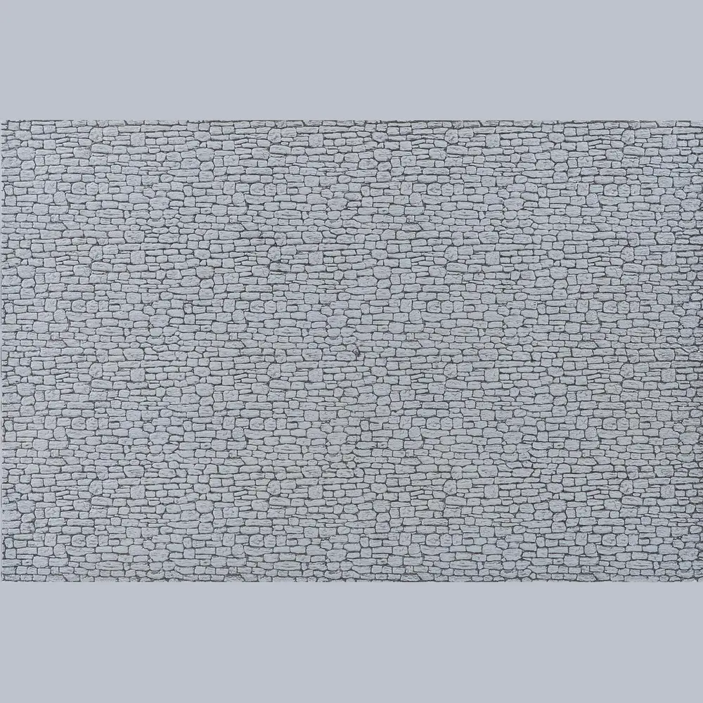 Plaque de modélisme Pierre de taille, gris colorée - Faller 180743 - HO 1/87