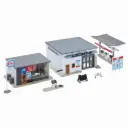 Station-service avec lavage auto - Faller 191843 - HO 1/87
