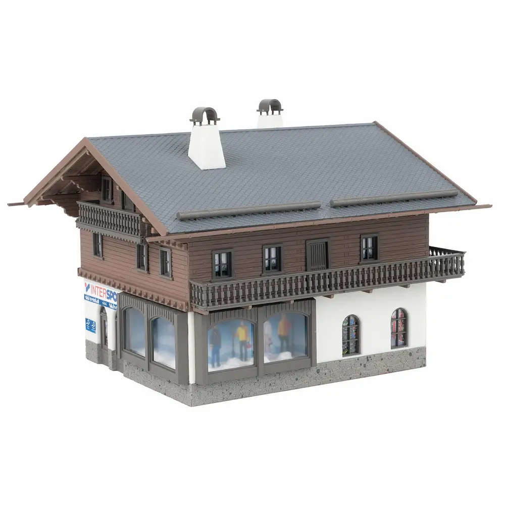 Magasin de ski INTERSPORT - Faller 191845 - HO 1/87