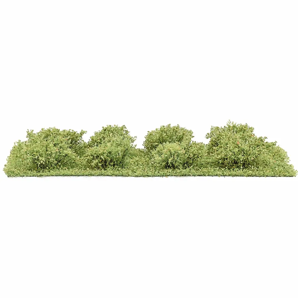 8 Micro-Arbustes, printemps - Busch 3601 - HO, N, TT
