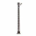 Lampadaire en treillis rouillé - Busch 4183 - HO 1/87
