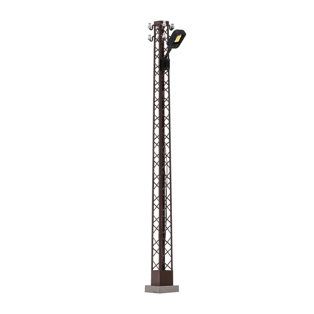 Lampadaire en treillis - Busch 4184 - HO 1/87