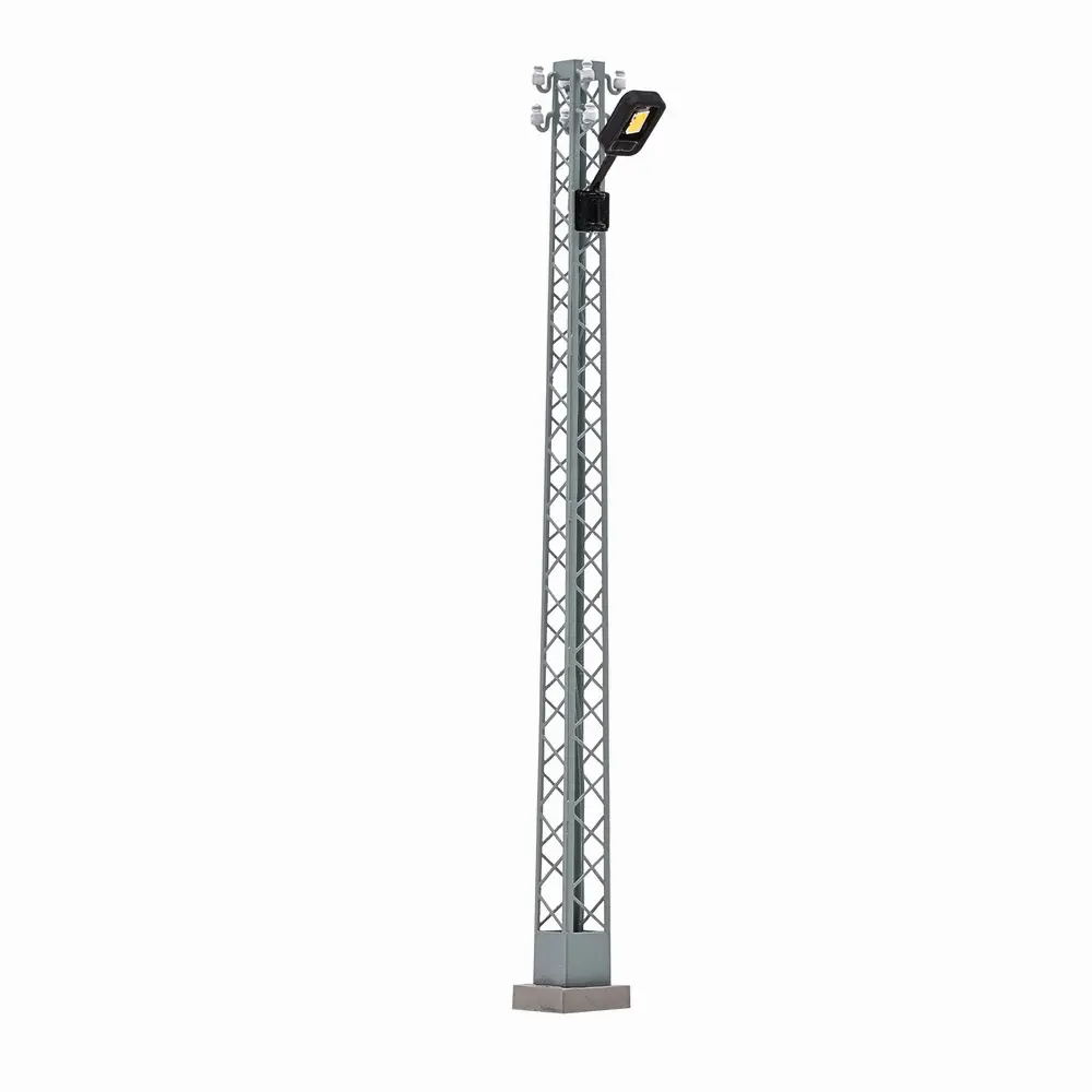 Mât lumineux à treillis - Busch 4186 - HO 1/87