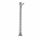Mât lumineux à treillis - Busch 4189 - HO 1/87