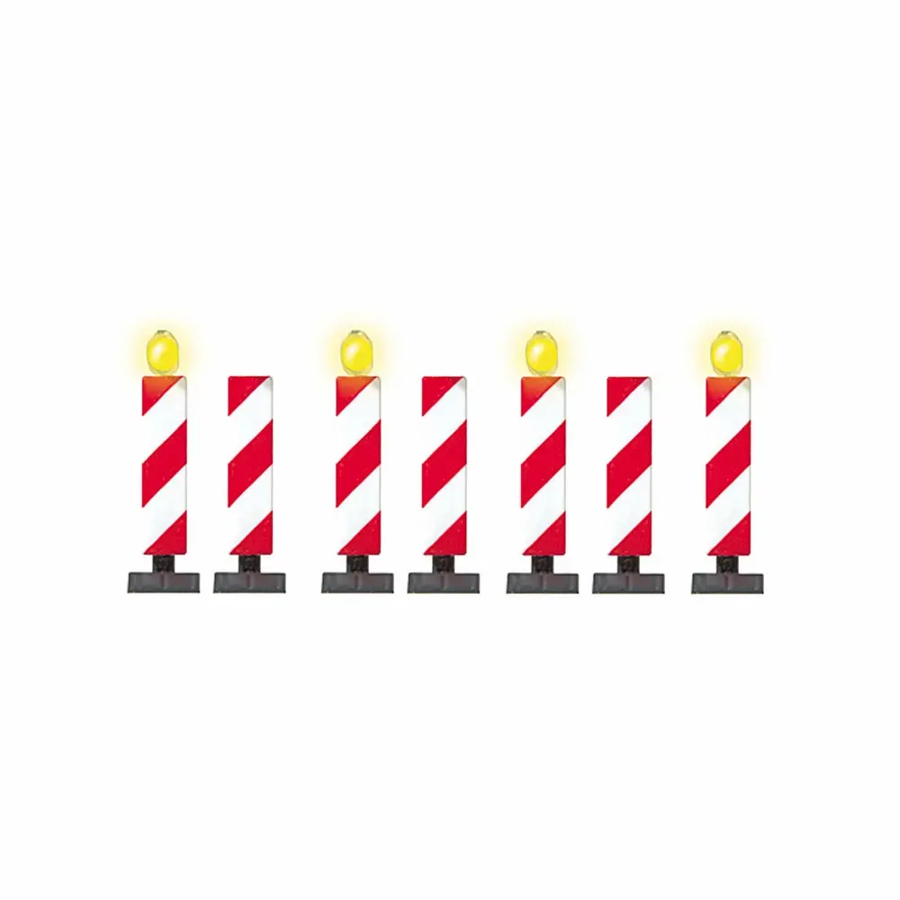 7 Balises avec commande - Busch 5939 - TT 1/120