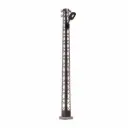 Mât lumineux en treillis, rouillé - Busch 8742 - TT 1/120