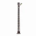 Mât lumineux en treillis, rouillé - Busch 8746 - TT 1/120