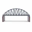 Pont en arc d'acier - Busch 8844 - TT 1/120