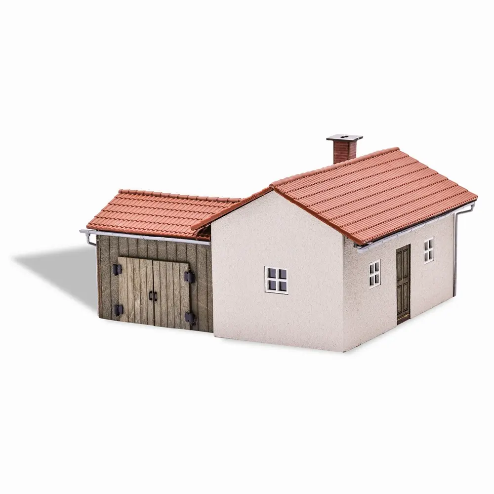 Atelier avec remise - Busch 10061 - O 1/43