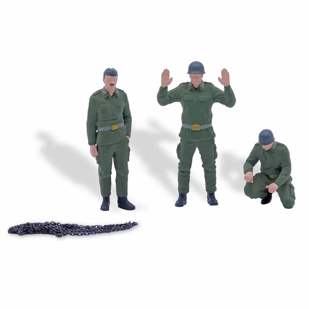 Trois soldats - Busch 10730 - O 1/43