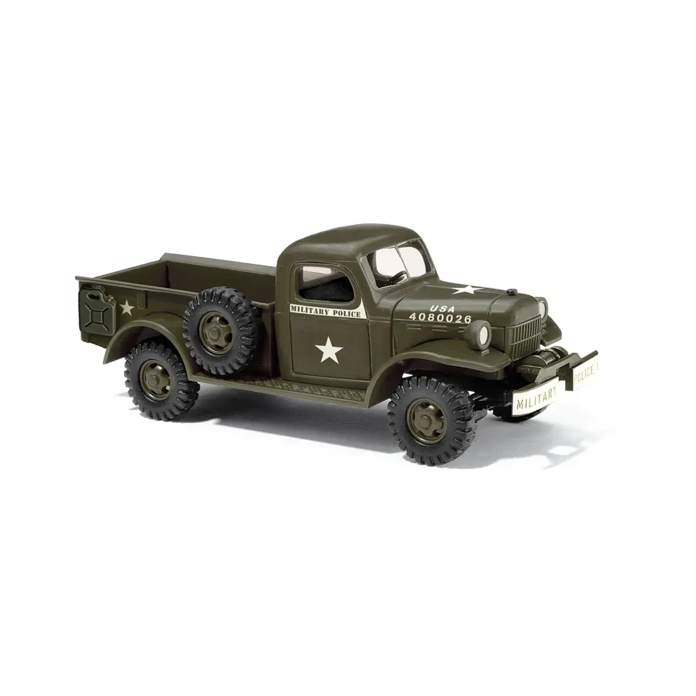 Dodge police militaire US - Busch 44039 - HO 1/87