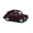 Renault 4 CV cabriolet berline, rouge - Busch 46573 - HO 1/87