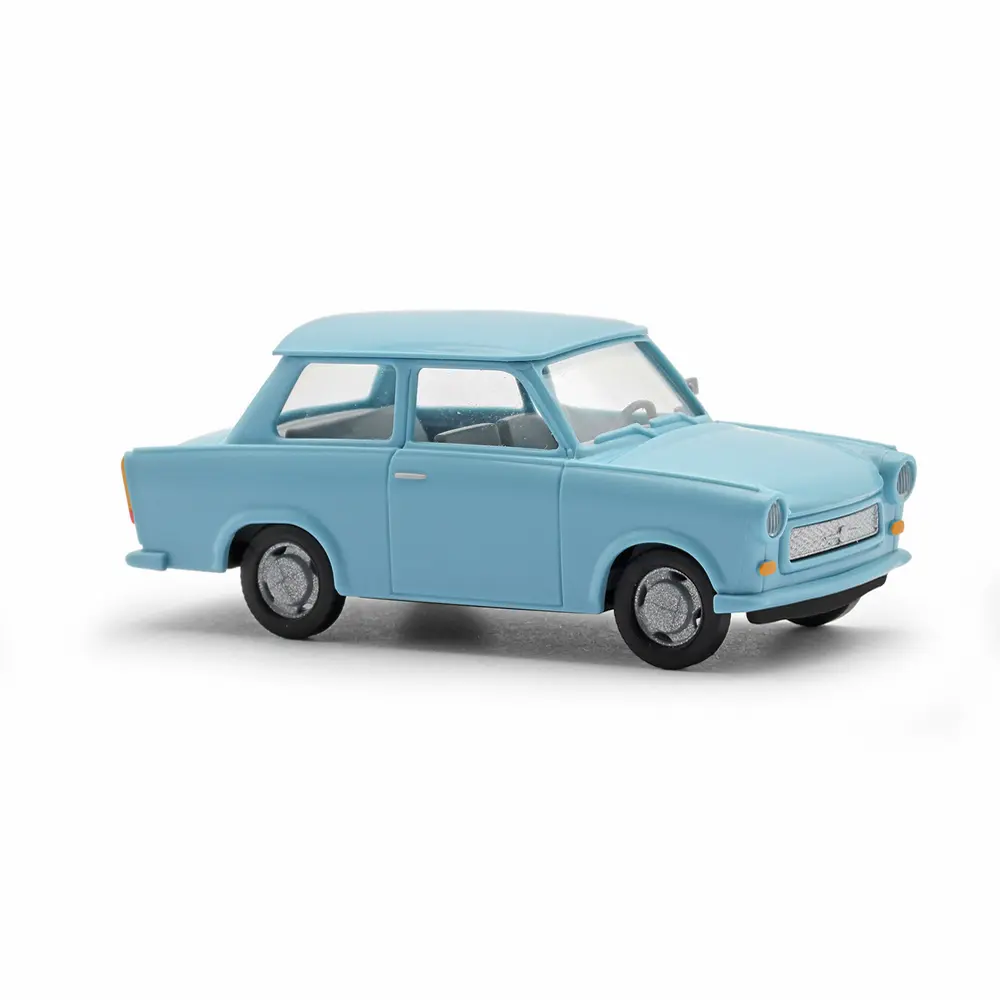 Trabant P601 Limousine, Bleue - Busch 53103 - HO 1/87