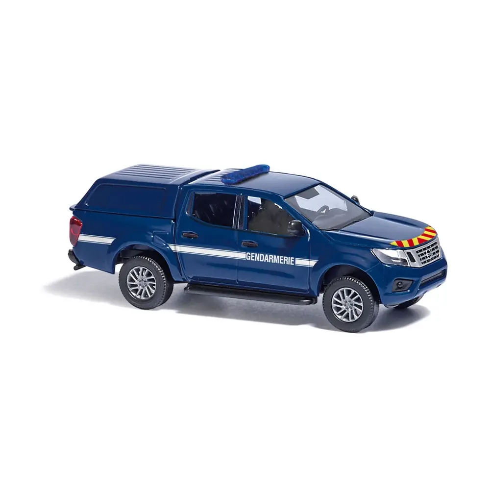 Nissan Navara NP300 avec hardtop, gendarmerie, 2015 - Busch 53736 - HO 1/87