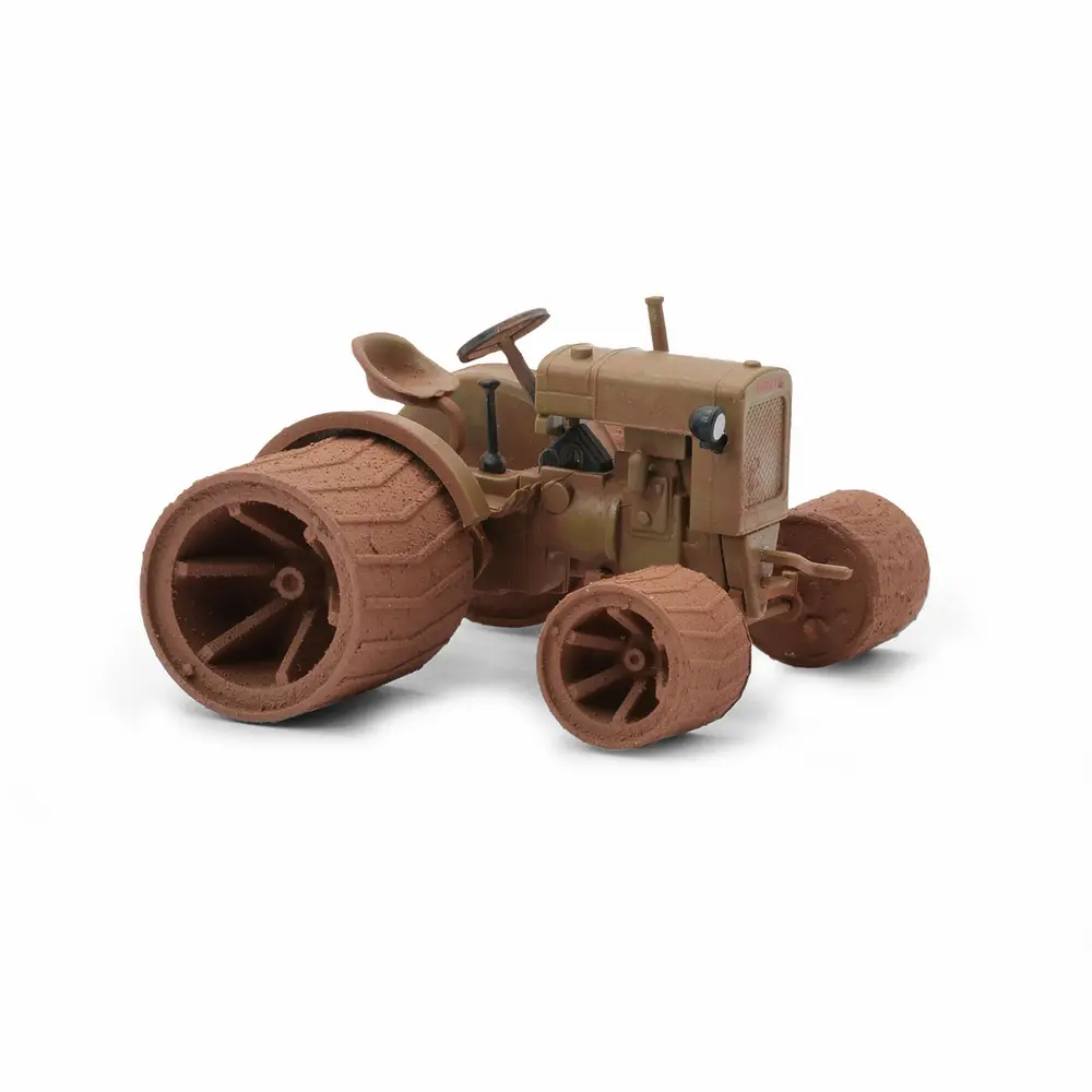 Tracteur Deutz F1M 414 avec roues en acier - Busch 54106 - HO 1/87