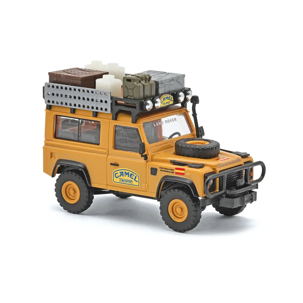 Land Rover Defender 90, Camel Trophy 1985 Bornéo, Équipe d'Espagne - Busch 54315 - HO 1/87