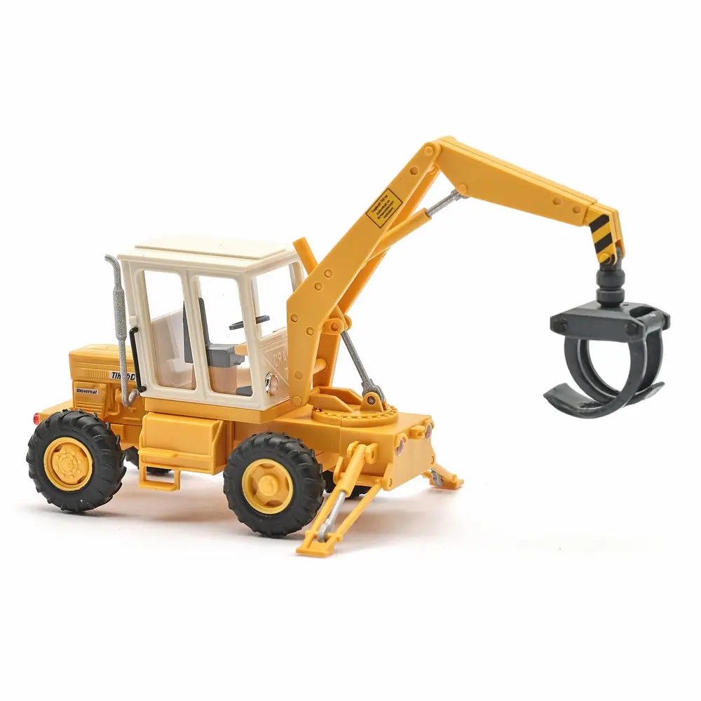 Grue TIH 445 avec grappin à grumes - Busch 54407 - HO 1/87