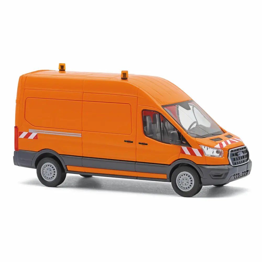 Ford Transit Custom, Orange - Busch 54515 - HO 1/87