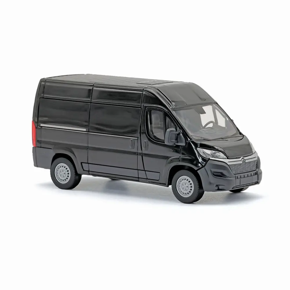 Citroën Jumper fourgon noir - Busch 54605 - HO 1/87