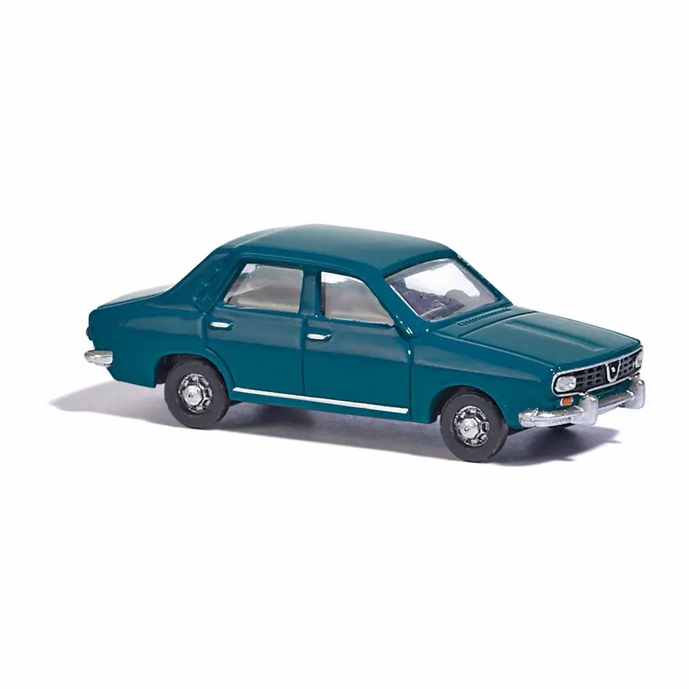 Dacia 1300 - Renault 12, bleu - Busch 87305 - TT 1/120