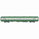 Voiture voyageurs USI livrée verte/grise, B10t U61, logo encadré blanc - Models World 40034 - HO 1/87 - SNCF - Ep IV - 2R