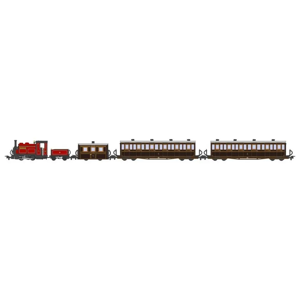 Coffret de train de la ligne Ffestiniog - Peco GR1006 - OO 1/76 - Analogique - 2R