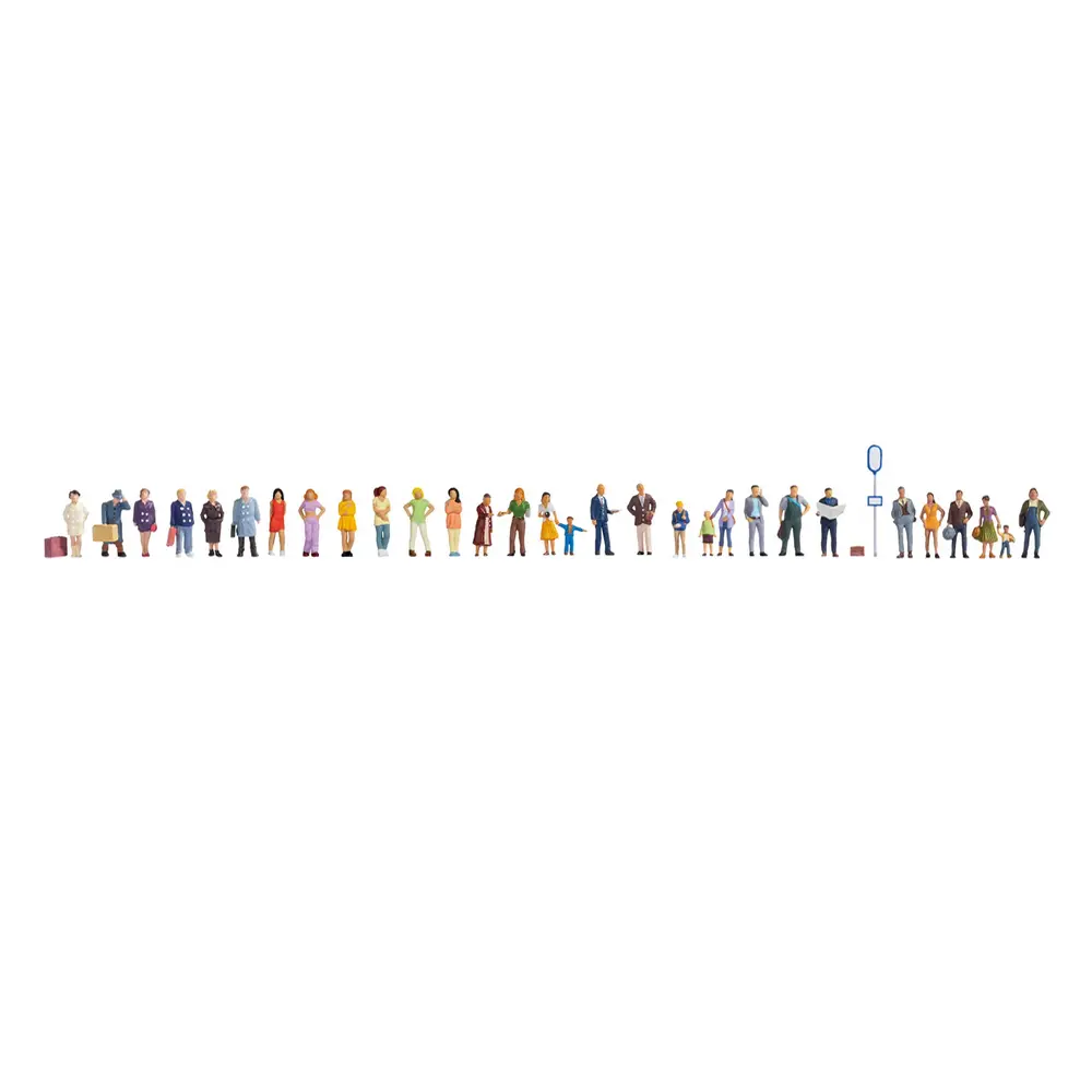 Ensemble « Debout et en Marche » - Noch 16054 - HO 1/87