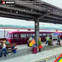 Calendrier de l'Avent décoratif « Sur le quai » - Noch 65593 - HO 1/87