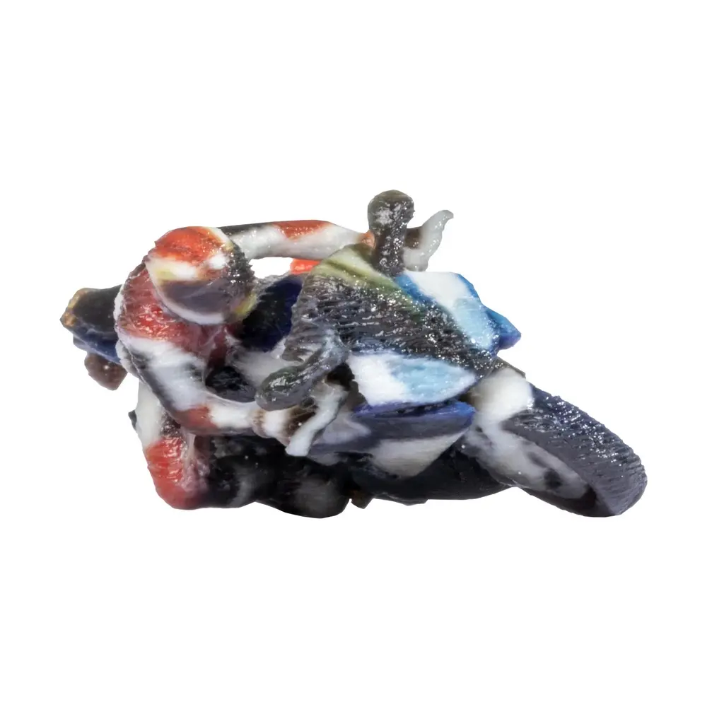 Moto sportive dans un virage, conduite - Noch 10902 - HO 1/87