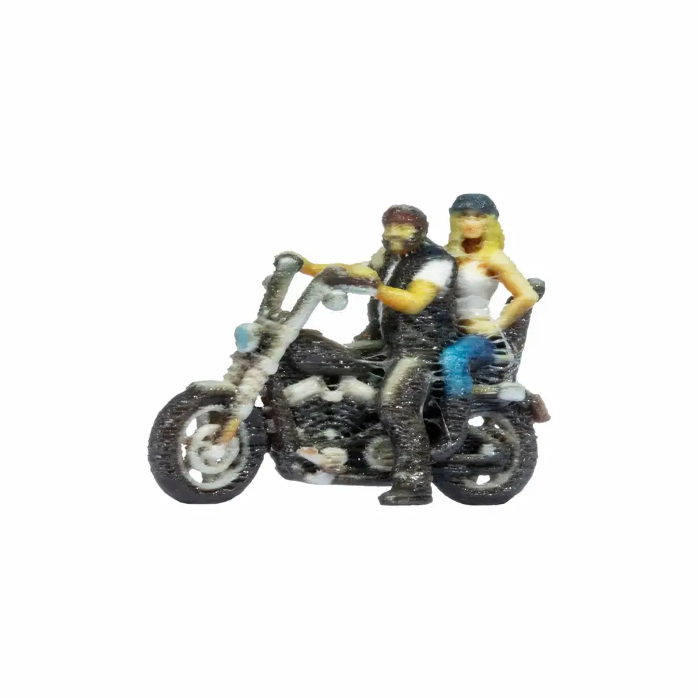 Chopper avec rocker et passager - Noch 10904 - HO 1/87