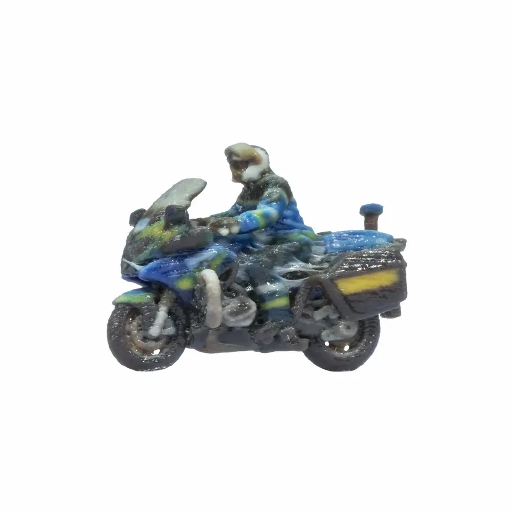 Moto de police France - Noch 10915 - HO 1/87