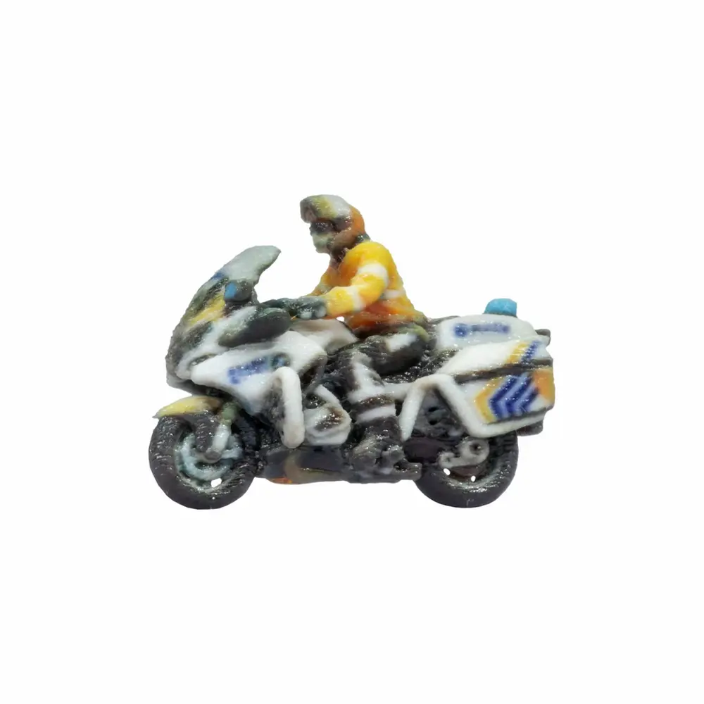 Moto de police belge - Noch 10916 - HO 1/87