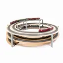 Kit complet Easy TRACK Track Helix, cercle de base -  Noch 53043 - HO 1/87