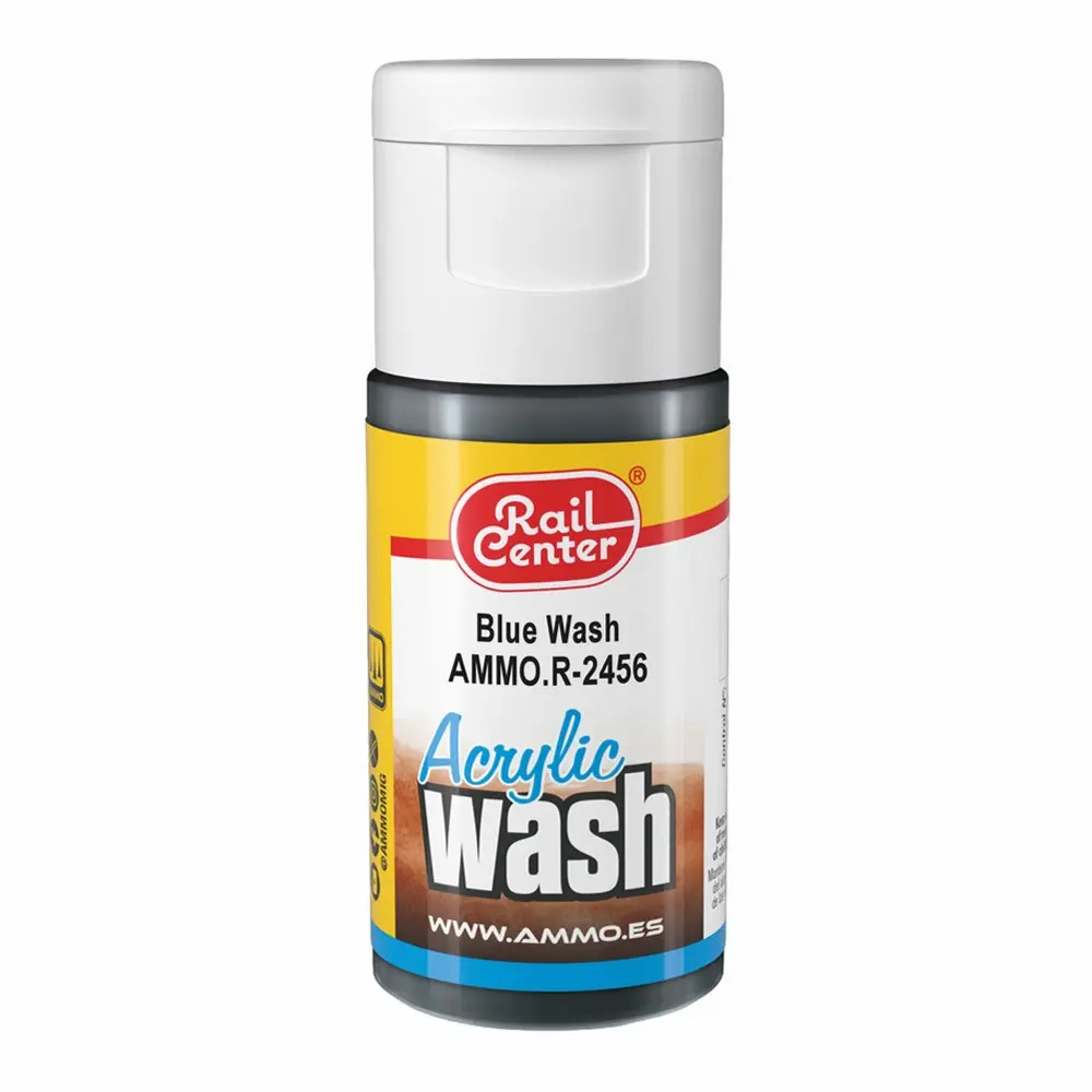 Lavis acrylique bleu - Ammo 4602456