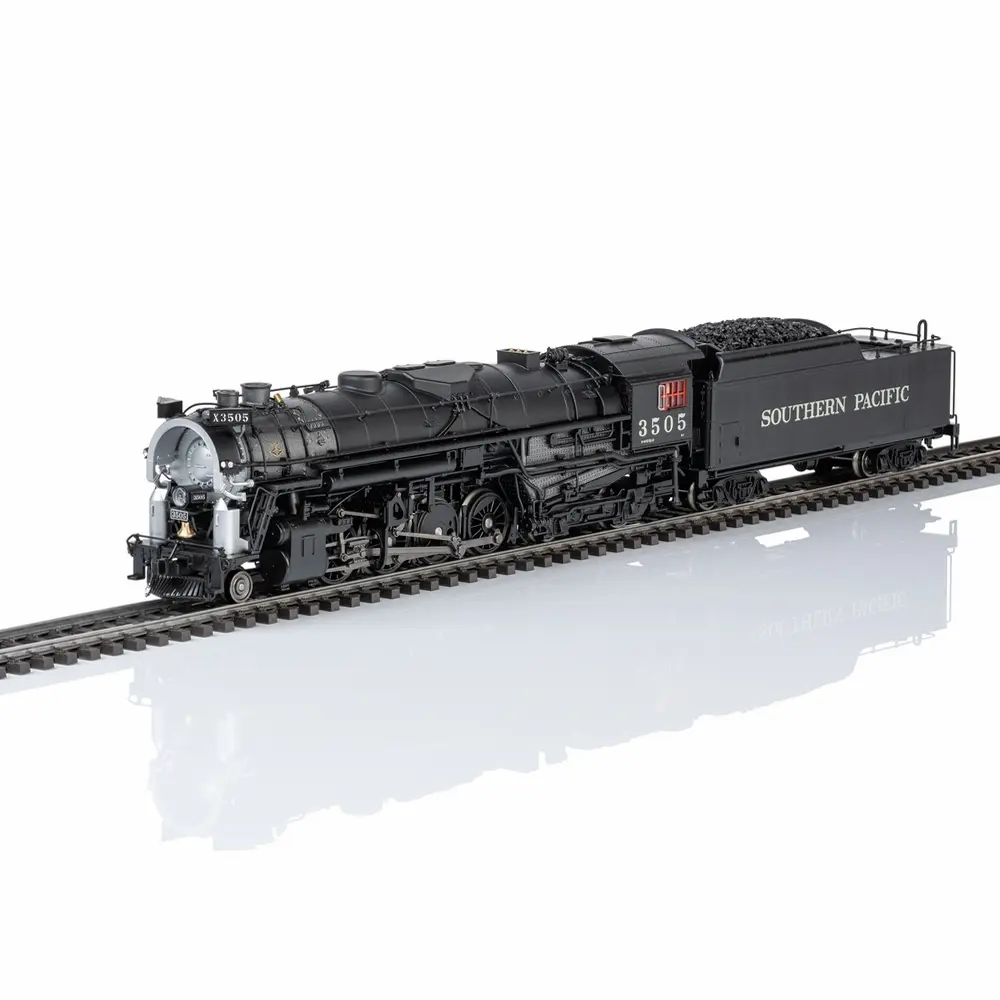 Locomotive à vapeur Berkshire 2-8-4 Southern Pacific - Trix 25983 - HO 1/87 - Ep III - Digital sound fumigène - 2R