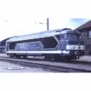 Locomotive diesel BB 69001, dépôt de Chalindrey - Ree Modèles BB69001IIISAC - HO 1/87 - SNCF - Ep III - Digital sound fumigène - 3R