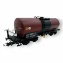 Wagon citerne Uahs marron - Albert Modell 727002 - HO 1/87 - MÁV - Ep IV - 2R