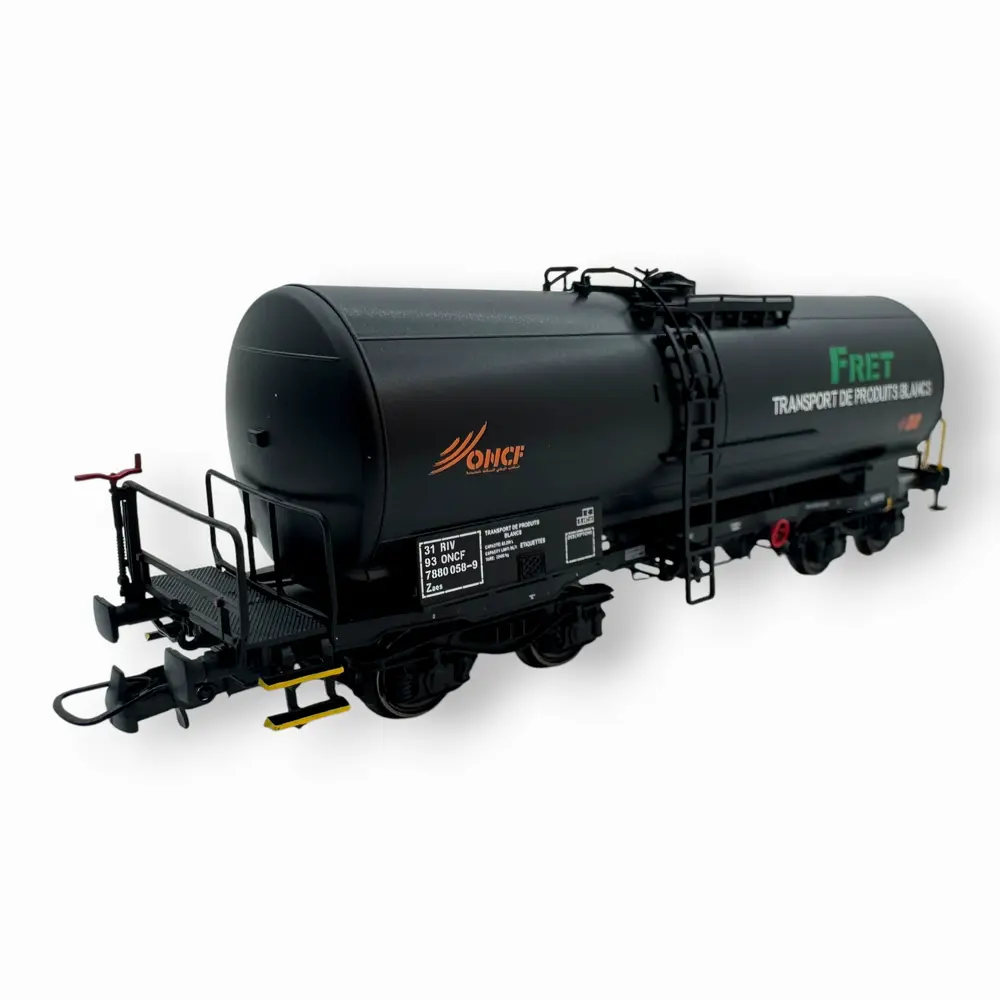 Wagon citerne Zaes noir - Albert Modell 788040 - HO 1/87 - ONCF - Ep V - 2R