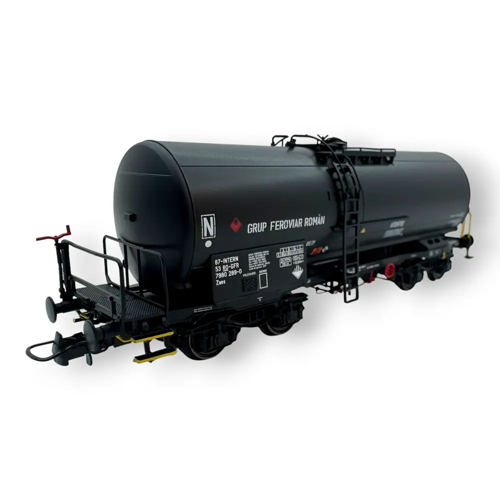 Wagon citerne Zaes noir - Albert Modell 798005 - HO 1/87 - RO-GFR - Ep VI - 2R 