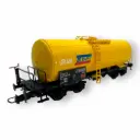 Wagon citerne Zaes jaune - Albert Modell 798008 - HO 1/87 - RO-CFR - Ep VI - 2R